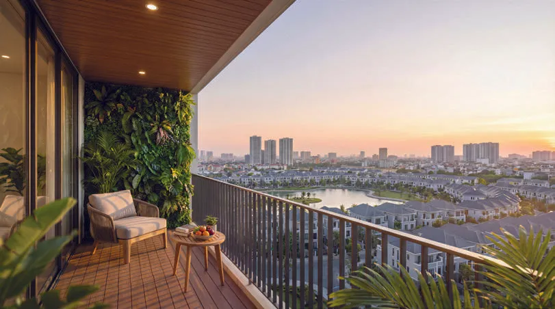 Ban công The Flame Vine