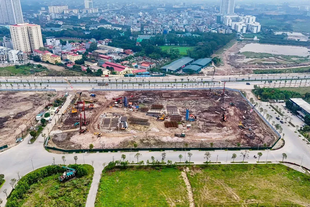 Thi công móng The Flame Vine HH3