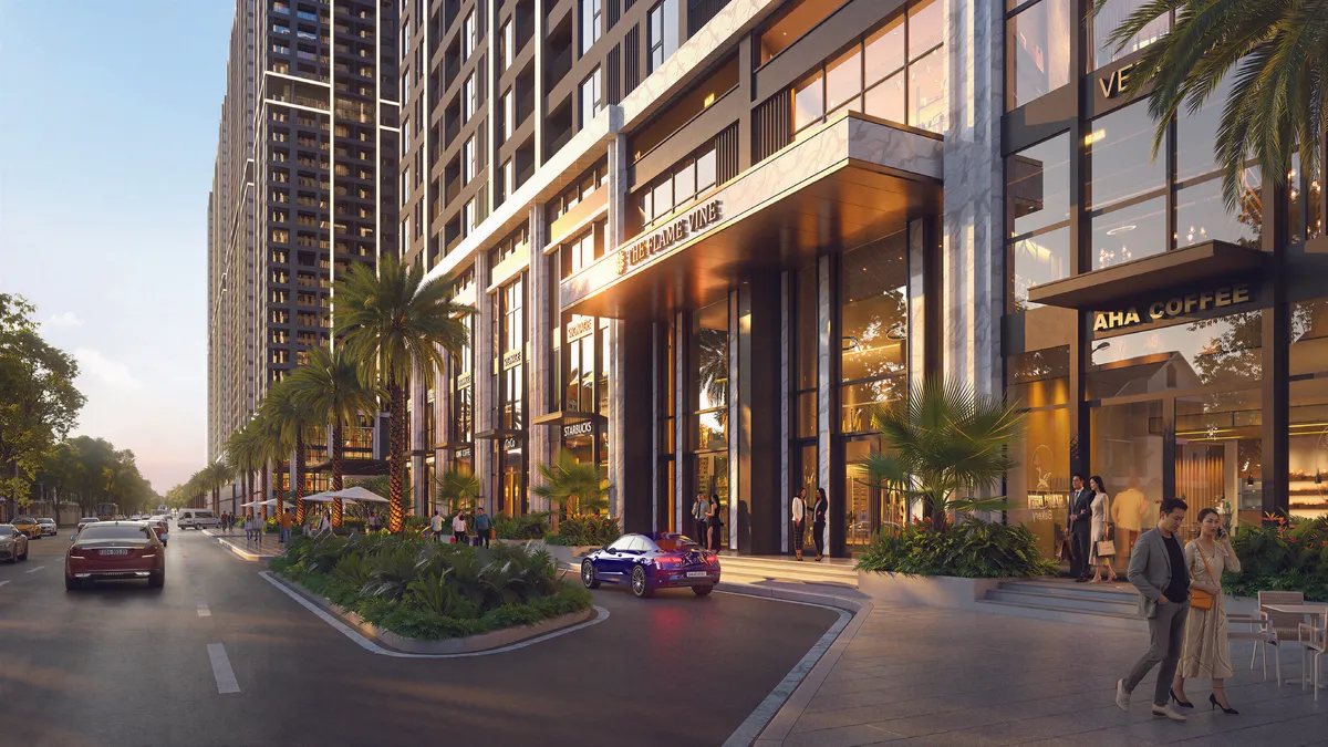 Tầng đế thương mại The Flame Vine